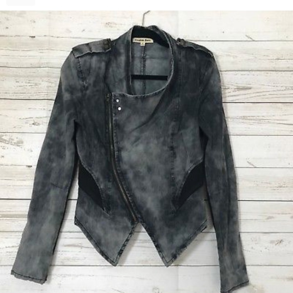 Denim Motorcycle Jacket